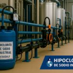 Sistema de tratamiento de agua con hipoclorito de sodio al 13 industrial Xasali.